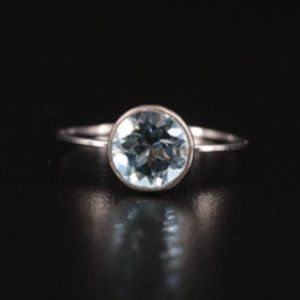 Blue Topaz Ring